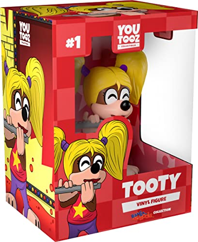Tooty Vinyl Figure, 3.7” Tooty Action Figure, Banjo’s Adorable Little Sister - Youtooz Banjo Kazooie Collection Based on Famous Video Game - Tooty figure