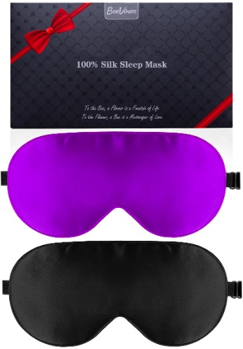 silk sleeping mask