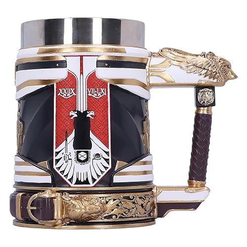 Nemesis Now Destiny Gjallarstein Tankard 15.5cm, Resin, Officially Licensed Merchandise, Exclusive Beer Mug, Cast in Resin, Expertly Hand-Painted, Removable Insert