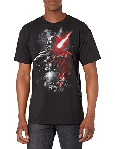 STAR WARS Young Men's Dark Lord Darth Vader T-Shirt - XX-Large - Black