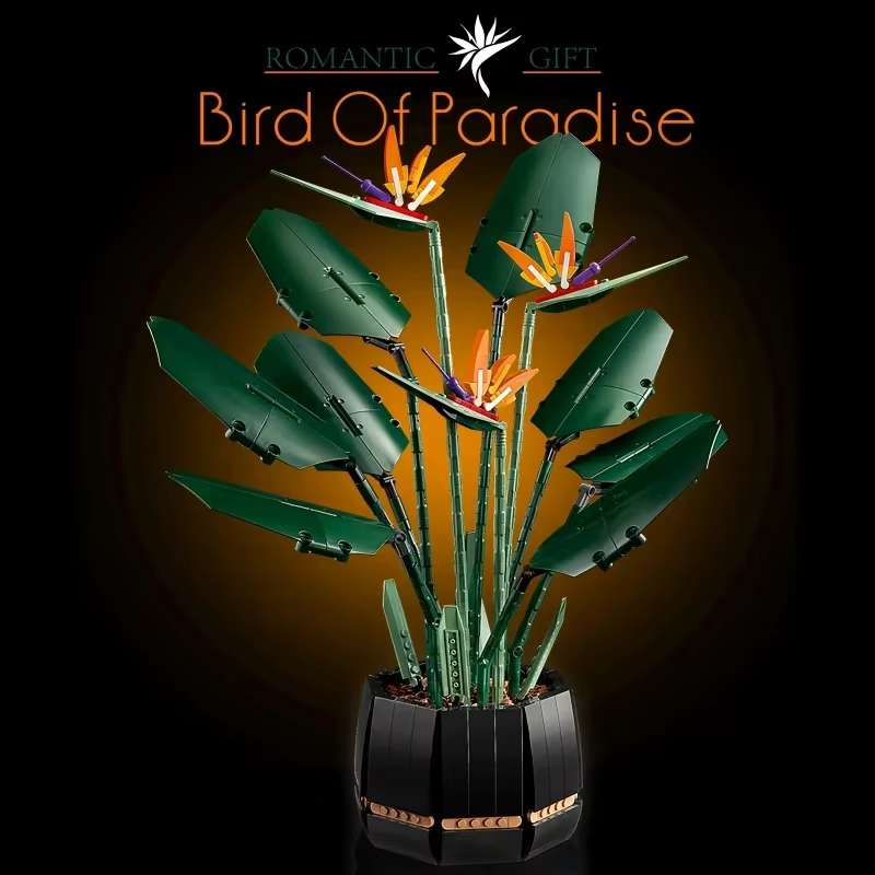 Bird of Paradise Plant - Lego