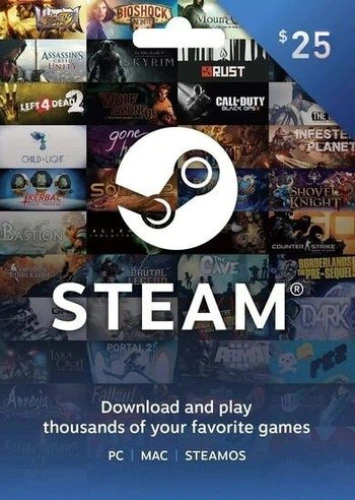 $25 Gift Card (Steam)