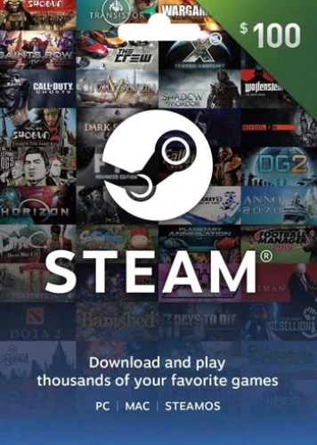 $100 Gift Card (Steam)