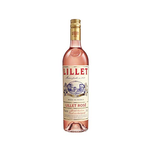 Lillet Rosé – Französischer Weinaperitif mit fruchtig-frischem Geschmack – 1 x 0,75 l, Cabernet Sauvignon - Rosé - Single