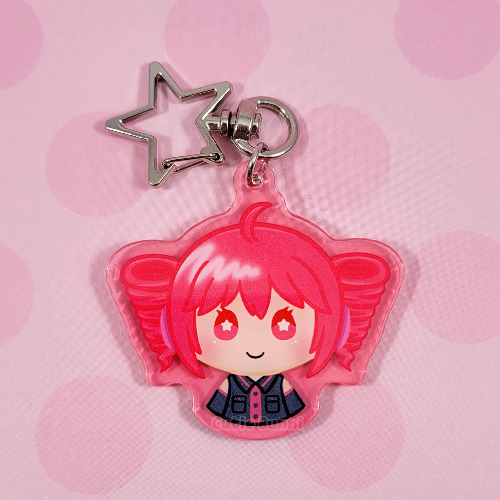 Teto Kasane Acrylic Charm Keychain