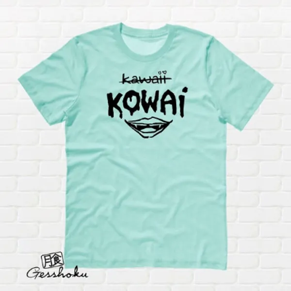 Pastel Goth Clothing KOWAI Not KAWAII T-shirt  Yami Kawaii | Etsy