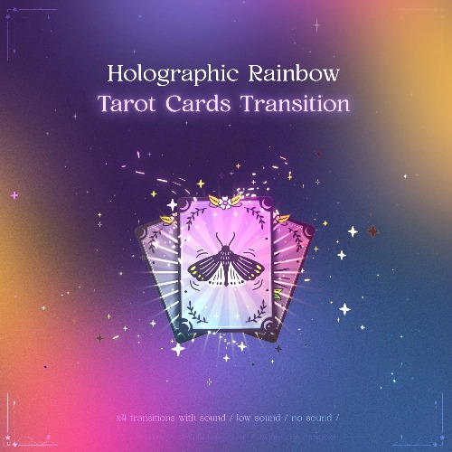 Rainbow Tarot Holographic Transitions