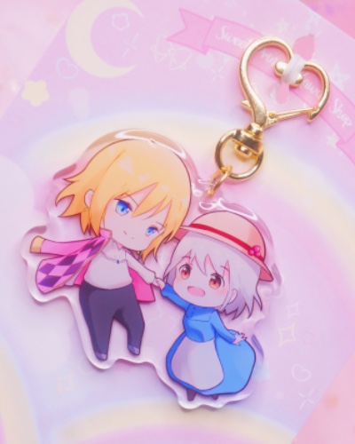 Sop&Howl Acrylic Keychain | Default Title