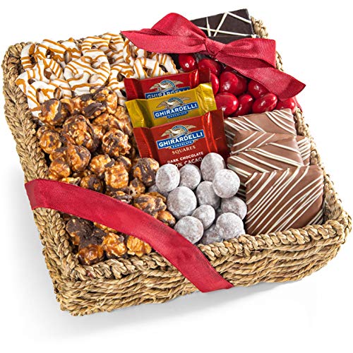 A Gift Inside Chocolate, Nuts and Crunch Gift Basket