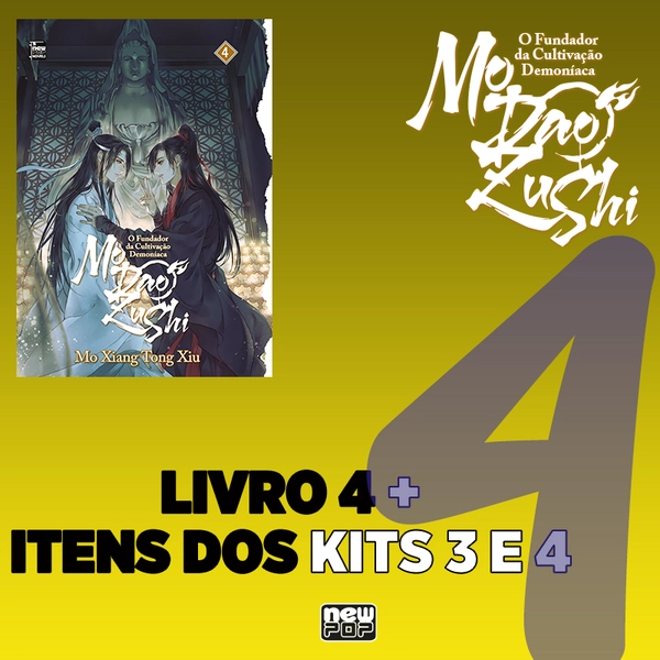Mo Dao Zu Shi: O Fundador da Cultivação Demoníaca - Livro 4 (com Itens Exclusivos 3 e 4) (Pré-Venda)