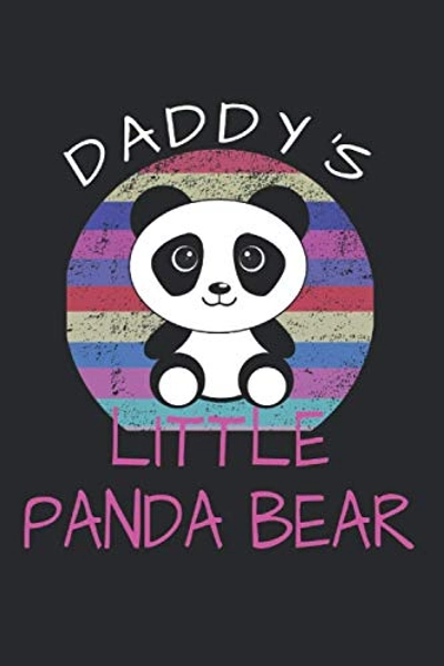 Daddy's Little Panda Bear: DDLG Notebook - Black Paper Lined DDLG Journal - 6 x 9 Lined Notepad - BDSM Diary - Littlespace Book
