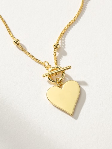 Touch of Love Necklace | Gold