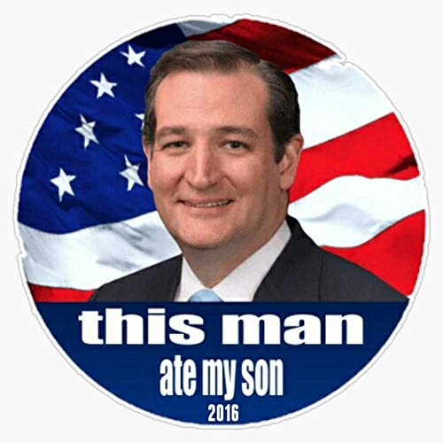 LAD Studio Beware Ted Cruz Sticker Vinyl Bumper Sticker Decal Waterproof 5"