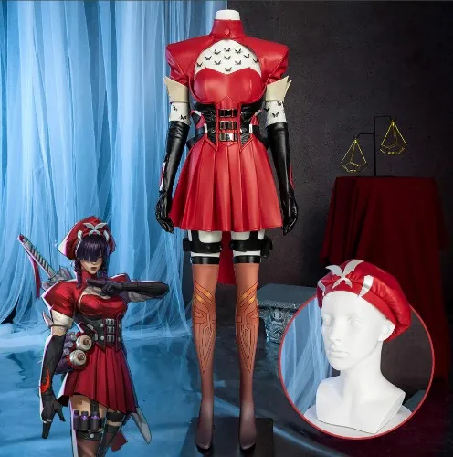Psylocke Blood Kariudo Cosplay Costume 