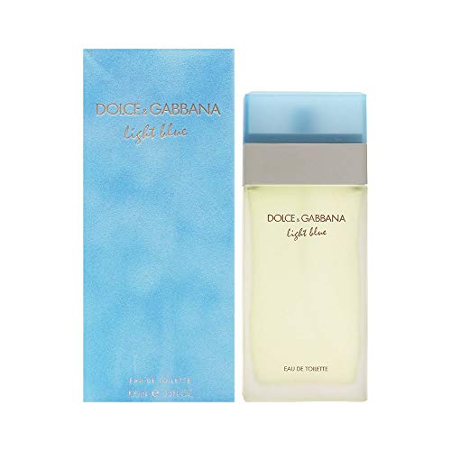 Light Blue by Dolce Gabbana for Women Eau de Toilette Spray, 3.4 Ounce - Fresh Citrus and Fruits - 3.40 Fl Oz (Pack of 1)