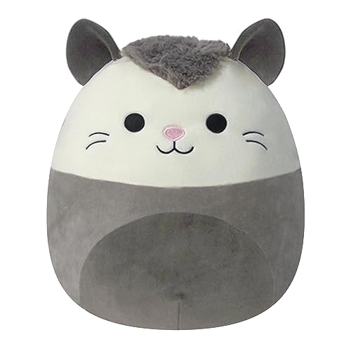 Squishmallows 14-Inch Luanne Grey Possum - Large Ultrasoft Official Kelly Toy Plush