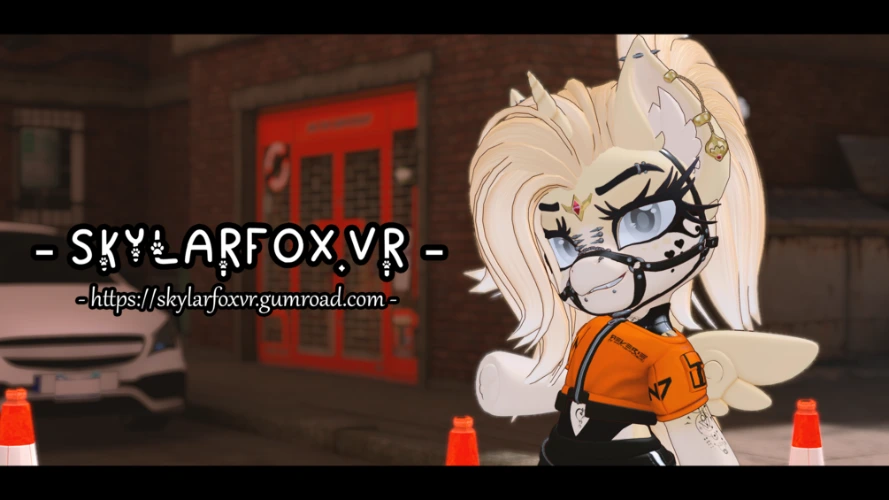 Aeverie Chibi Pony [VRChat Avatar, PC + Quest]