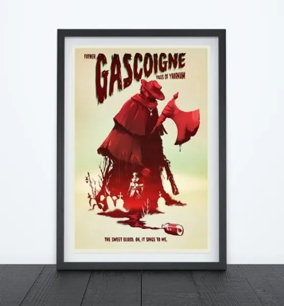 FATHER GASCOIGNE Video Game Poster Gaming Prints Digital | Etsy