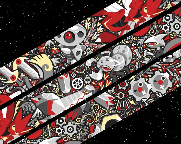 Steel Pokemon XL Lanyard