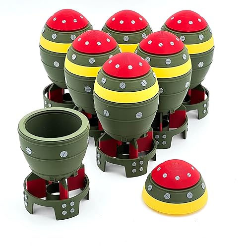 Mini Nuke Statue Fat Man Fallout Decor Mini Nuke Storage Box Desktop Display Cosplay