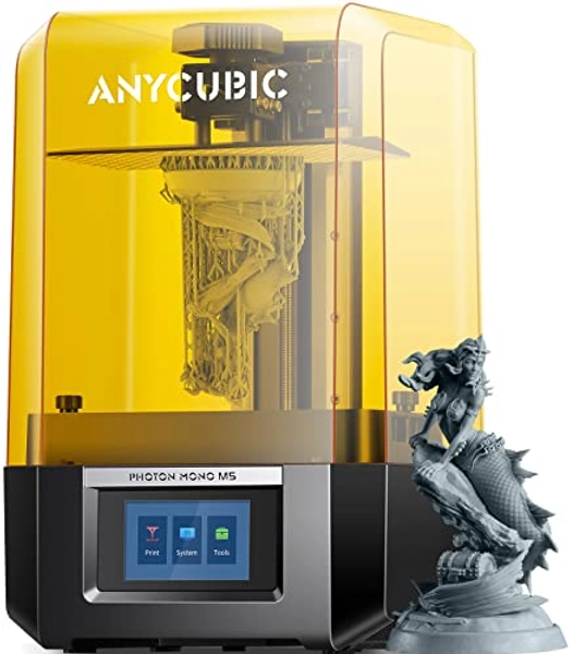 ANYCUBIC Photon Mono M5, 12K Resin 3D Printer with 10.1'' HD Monochrome Screen, Anycubic APP Online Control, Upgraded Slicer Software, Printing Size of 7.87'' x 8.58'' x 4.84'' - Mono M5