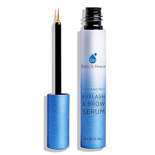 Advanced Eyelash Serum Enhancing Lash and Brow Serum - Natural Formula for Thicker, Longer-Looking Eyelashes and Eyebrows (3mL) - Eyelash Serum - 3mL