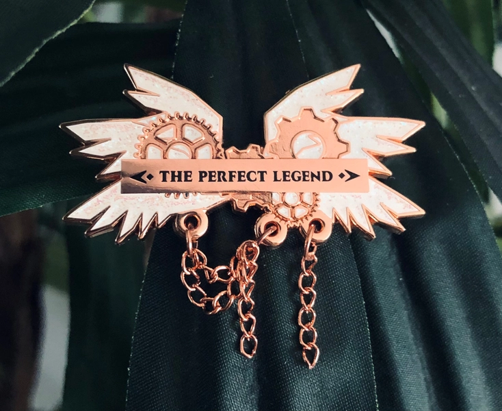 FFXIV Ultimate Raid Achievement Titles | ucob, uwu, tea, dsr, top | Aesthetic Enamel Pins