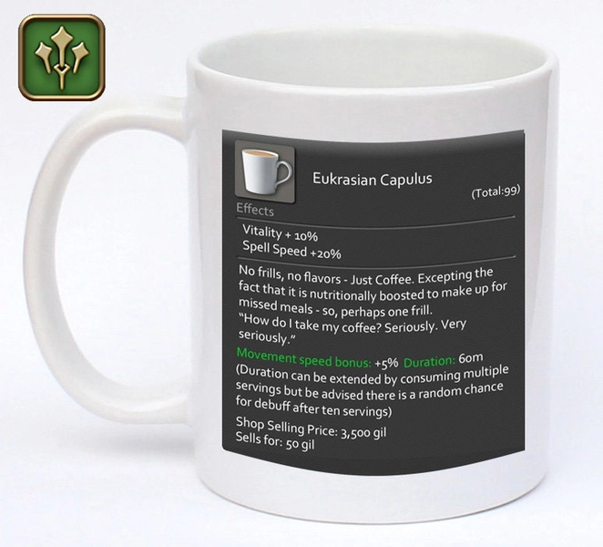 FFXIV class mugs, sage, white mage, astro, scholar, dark knight, paladin, warrior, summoner, ffxiv inspired