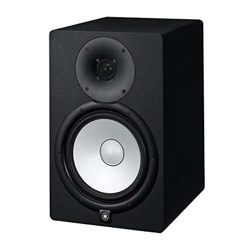 YAMAHA HS8 Studio Monitor, Black, 8 Inch - Monitor Speaker - 8" - Black - Single Unit
