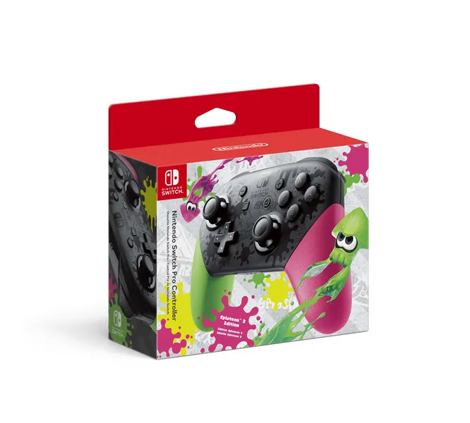 Nintendo Switch Pro Controller - Splatoon 2 Edition [Discontinued] - 
