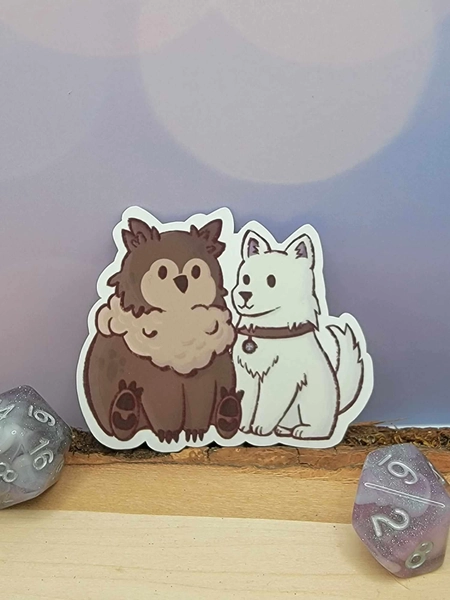 Best Bois of All the Realms - Baldur's Gate - Handmade Sticker