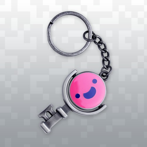 Slime Key Keychain