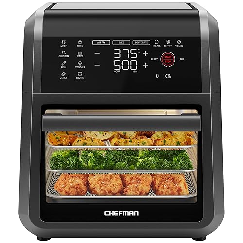 Chefman 12-Quart 6-in-1 Air Fryer Oven with Digital Timer - 12 Quart