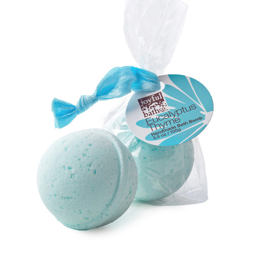 Eucalyptus Thyme Handmade Bath Bomb - Buy 1