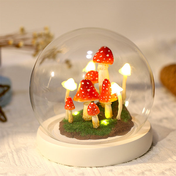 Whimsical Toadstool Light - Dome Shape - Soft Ambiance from Apollo Box