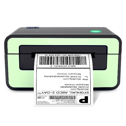 POLONO Thermal Label Printer - 150mm/s 4x6 Label Printer for Shipping Packages, Commercial Thermal Label Maker, Compatible with Amazon, Ebay, Etsy, Shopify, FedEx, etc, Support Windows and Mac (Gray)