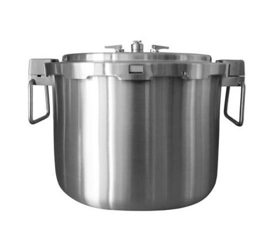 BUFFALO S/S COMMERCIAL PRESSURE COOKER & CANNER 35L