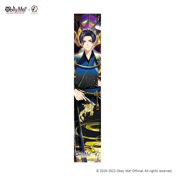 (Goods - Towel) Obey Me! Neck Towel Type Tapestry Lucifer (Nara Kingyo Museum) | Default Title