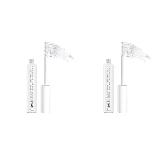 wet n wild Mega Clear Brow & Lash Mascara (Pack of 2) - 0.3 Fl Oz (Pack of 2)