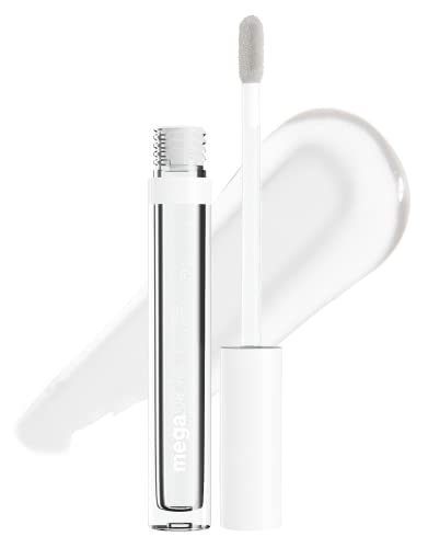 wet n wild MegaSlicks Lip Gloss, Ultra-Glossy, Vitamin-E Enriched, Ultra-Gloss High Shine Moisturizing, Cruelty-Free & Vegan - Crystal Clear - Crystal Clears