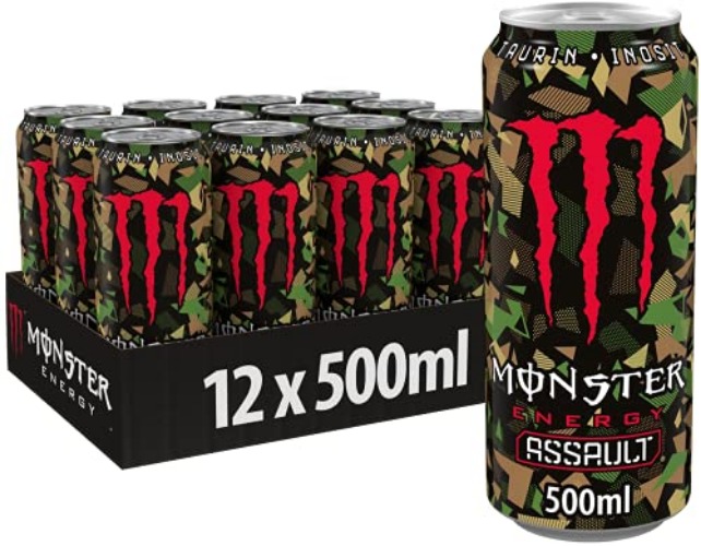 Monster Assault 12 x 500ml