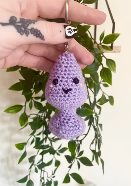 Crochet Plug Keyring