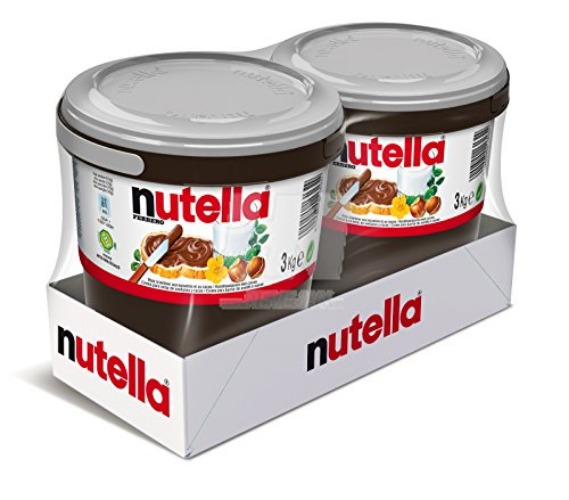 Ferrero Nutella Big Family Bucket 2 x 3kg