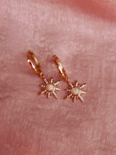 Asteria | opal starburst huggies | Default Title