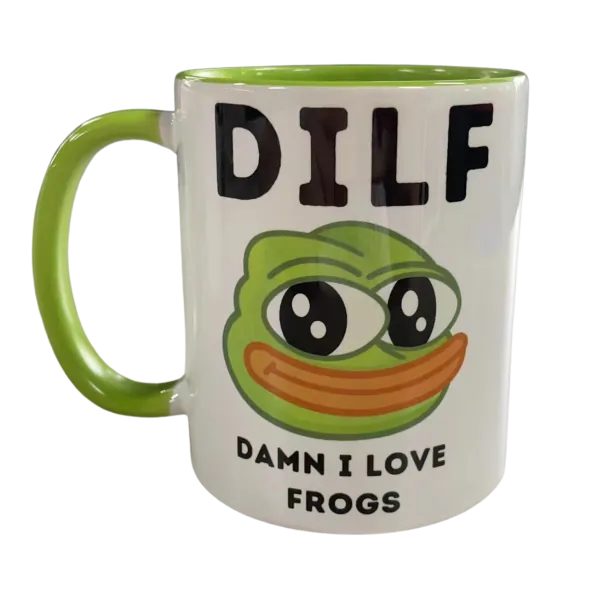 DILF Mug - Damn I Love Frogs