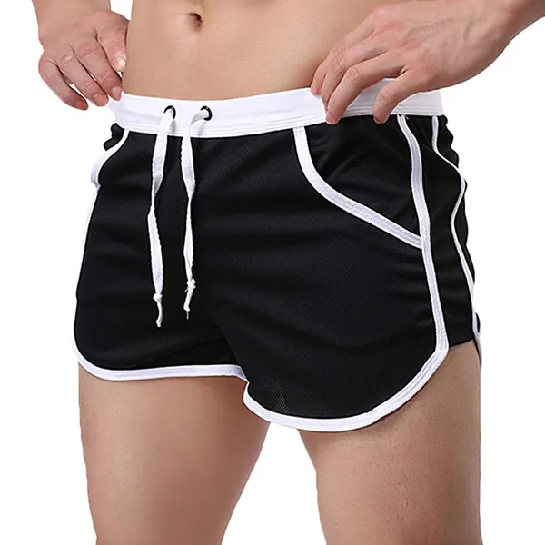 Rexcyril Men's Running Workout Bodybuilding Gym Shorts Athletic Sports Casual Short Pants