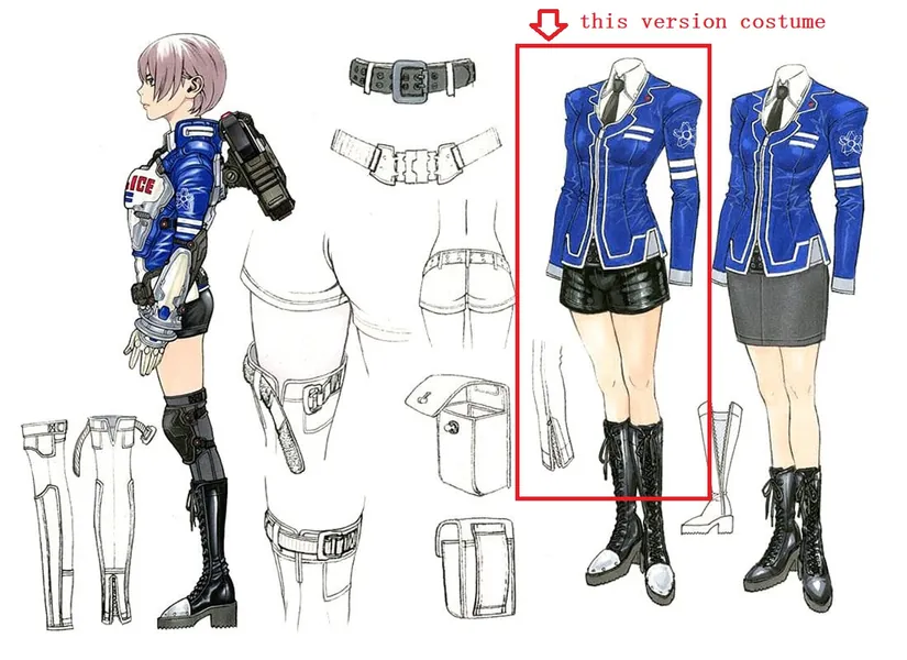 Akira Howard Cosplay Costume from Astral Chain