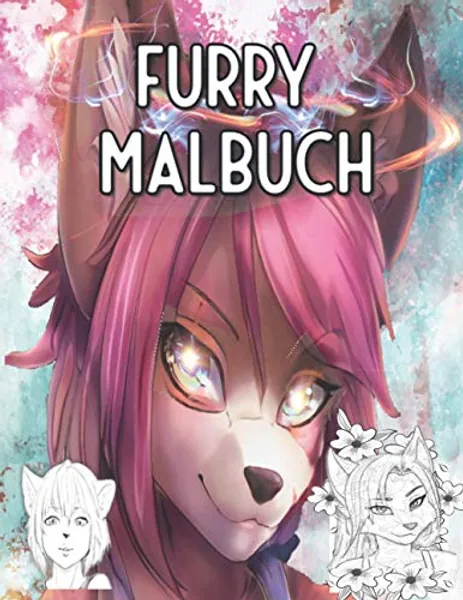 Furry Malbuch: Finde dein Seelen Fursona - Für Erwachsene und Kinder