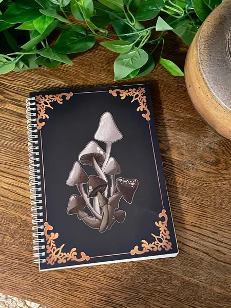 Reusable Sticker Book - Mushrooms