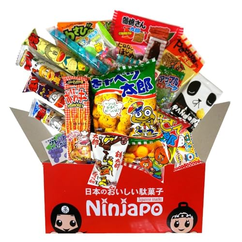 Japanese Snacks Assortment 30pcs "TONO SNACK" Excellent Variety and Delicious Selection of Japanese Dagashi